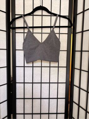 Auden Seamless Stretch Bralette - Gray